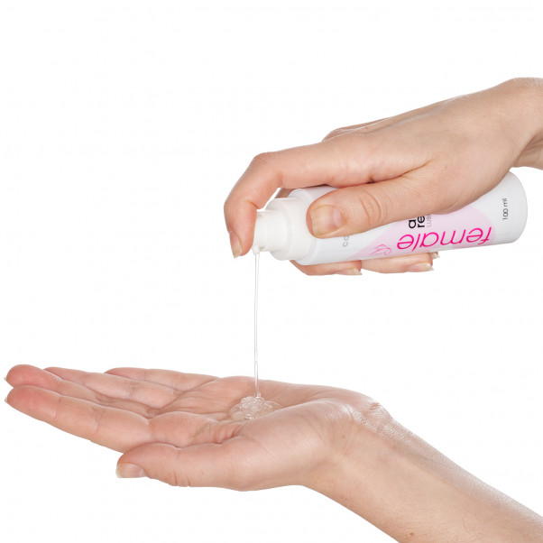 Cobeco Female Anal Relax Glidecreme 100ml Produktbillede med hånd 51