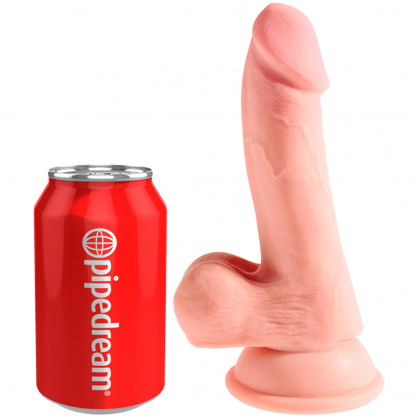 King Cock Plus Triple Density Dildo med Kugler 20 cm produktbillede 4