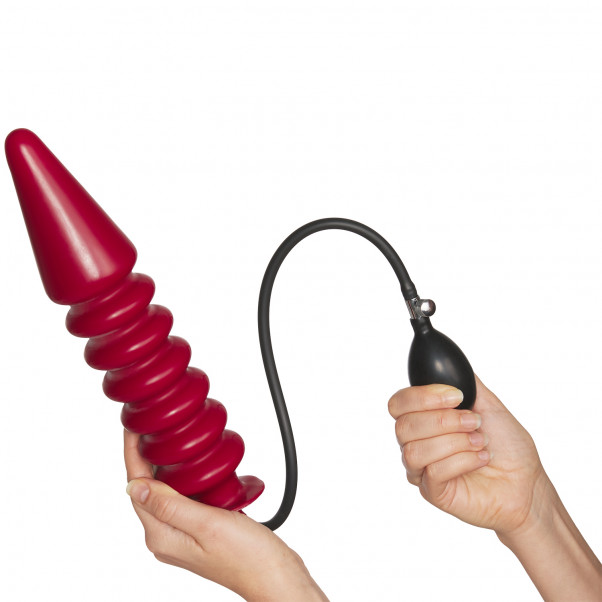 Fantasy Magic Oppustelig Latex Dildo håndbillede 51