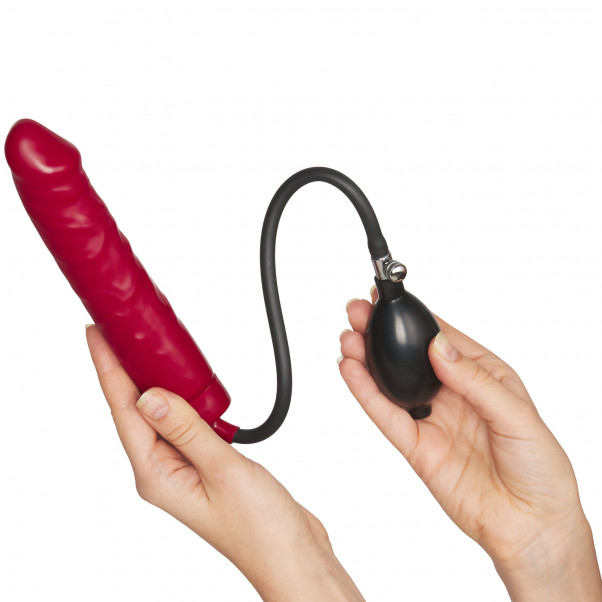 Fantasy Magic Oppustelig Latex Dildo håndbillede 51