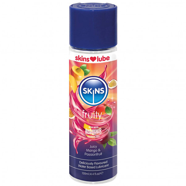 Skins Fruity Water-based Lubricant Strawberry 130 ml  2