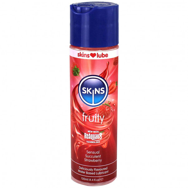 Skins Fruity Water-based Lubricant Strawberry 130 ml  1