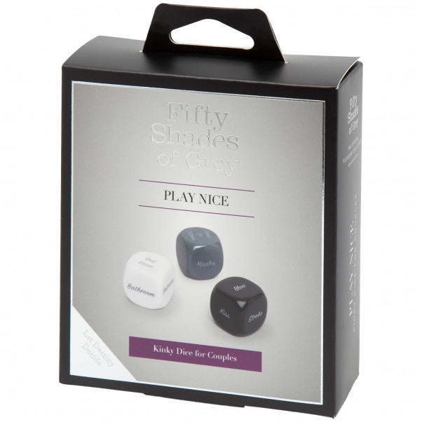 Fifty Shades Of Grey Play Nice Kinky Terninger for Par billede af emballagen 91