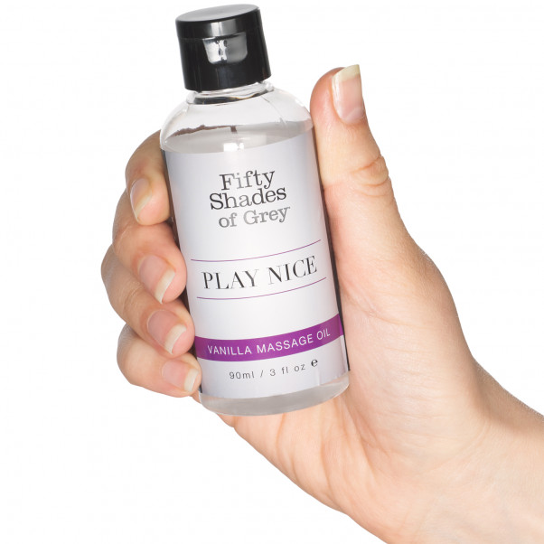Fifty Shades Of Grey Play Nice Vanilje Massage Olie 90 ml  50