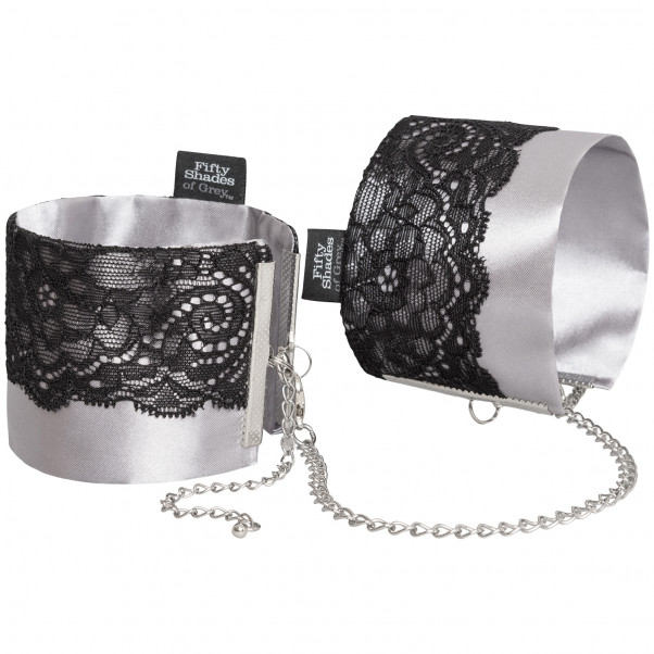 Fifty Shades Of Grey Play Nice Satin Håndleds Manchetter produktbillede 1
