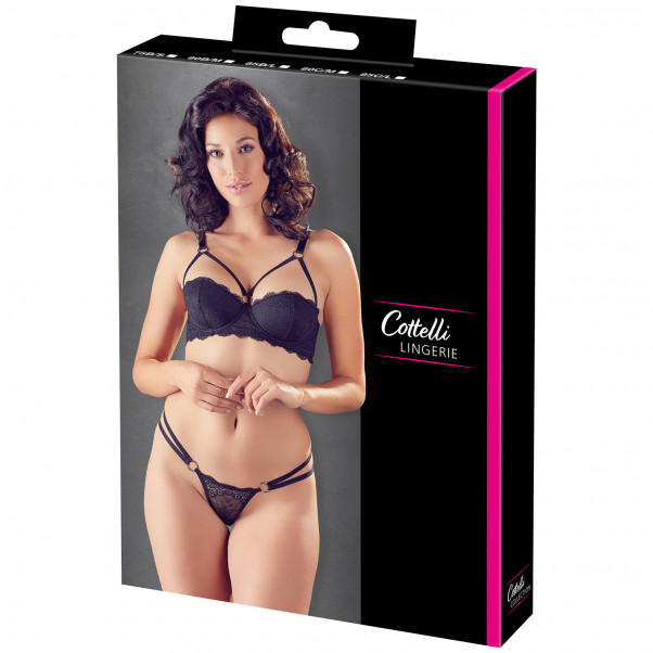Cottelli Blonde BH og G-streng Sæt  90
