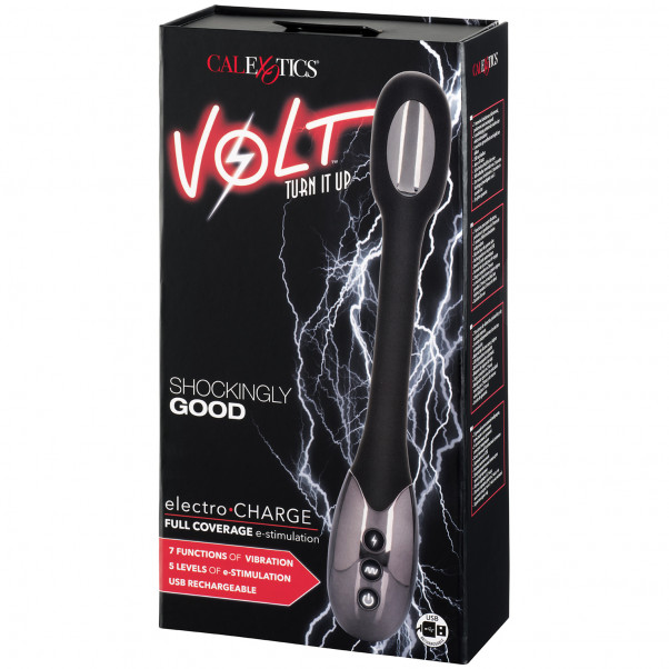 CalExotics Volt Electro Charge E-stim Vibrator billede af emballagen 90
