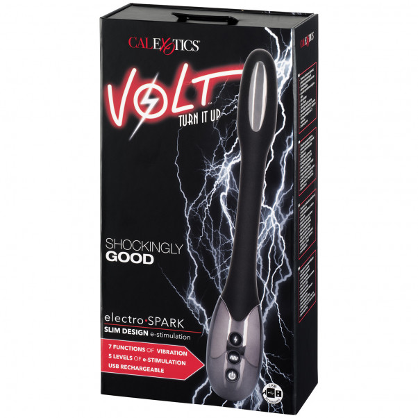 CalExotics Volt Electro Spark E-stim Vibrator billede af emballagen 90