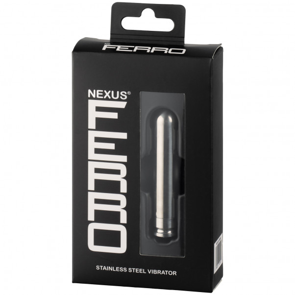 Nexus Ferro Rustfrit Stål Bullet Vibrator Emballagebillede 91