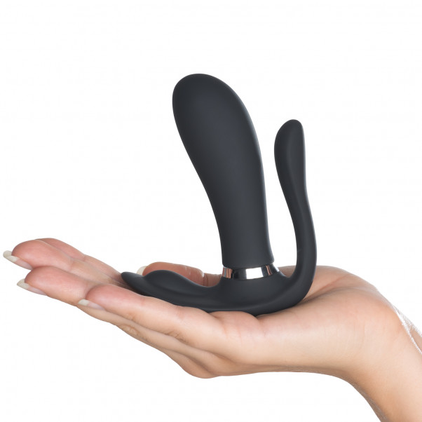 Sinful Triple Teaser Fjernbetjent Vibrator Produktbillede med hånd 50