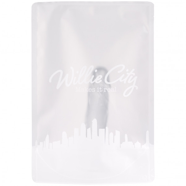 Willie City Klar Realistisk Dildo med Sugekop 15 cm 90