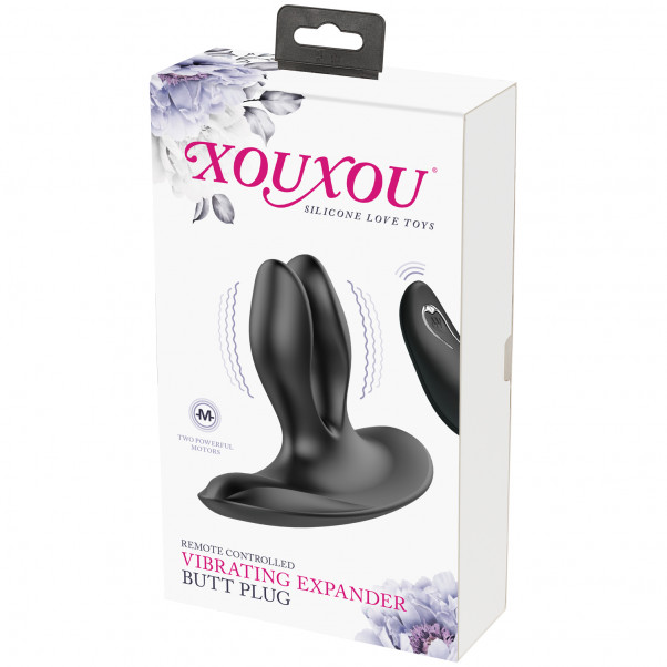 XouXou Vibrating Expander Butt Plug  90