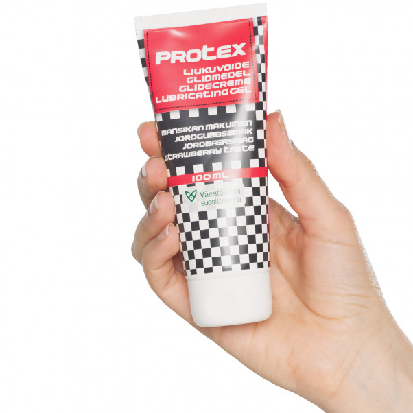 Protex Vandbaseret Glidecreme med Jordbærsmag 100 ml  50