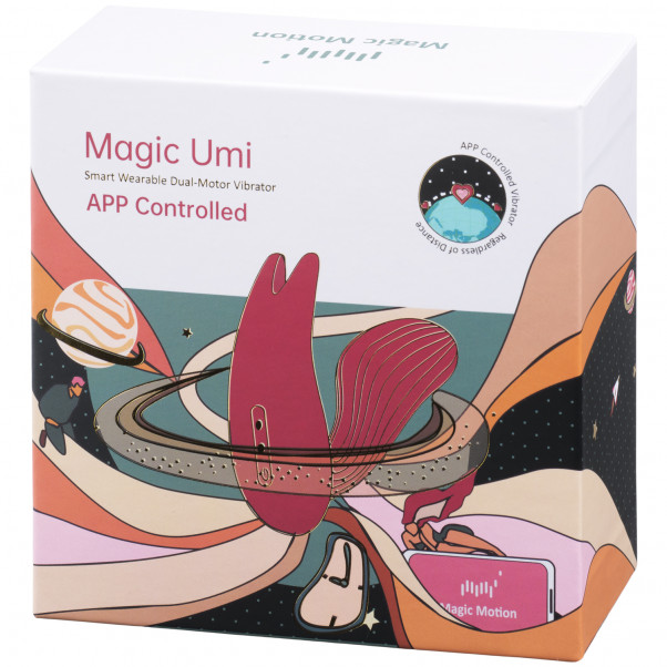 Magic Motion Umi App-Styret Dobbelt Vibrator Emballagebillede 90