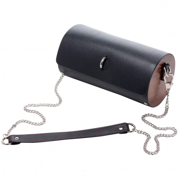 Master Series Kinky Clutch Sort Bondage Sæt med Opbevaringstaske  2