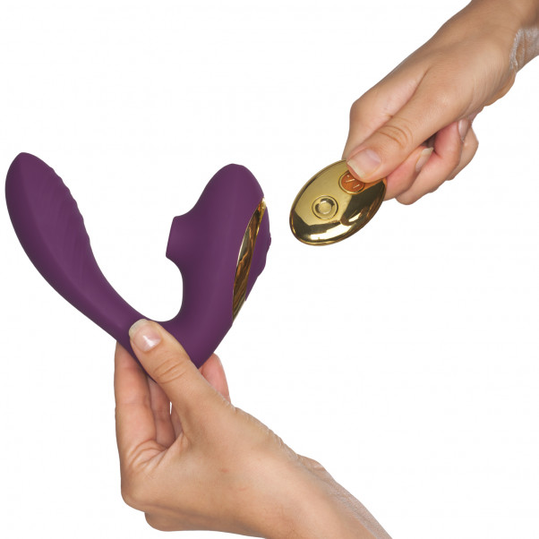Tracy's Dog Pro 2 Klitoris Stimulator Vibrator Produktbillede med hånd 51