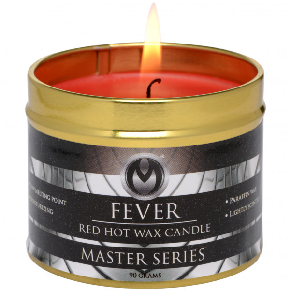 Master Series Fever Hot Wax Lys Rød Produktbillede 1