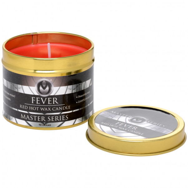 Master Series Fever Hot Wax Lys Rød Produktbillede 2