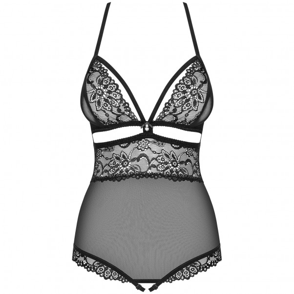 Obsessive Sort Bundløs Teddy Produktbillede 3