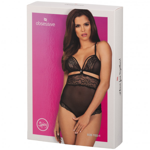 Obsessive Sort Bundløs Teddy Emballagebillede 90