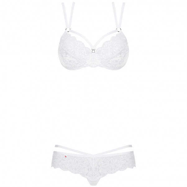 Obsessive Hvid Blonde BH Sæt Produktbillede 3