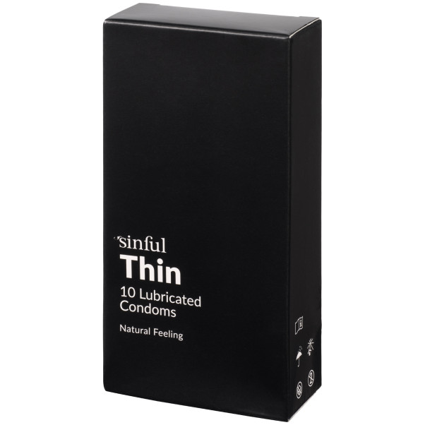 Sinful Tynde Kondomer 10 stk Produktbillede 1