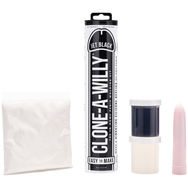 Clone-A-Willy Jet Black Penis Casting Kit Produktbillede 2