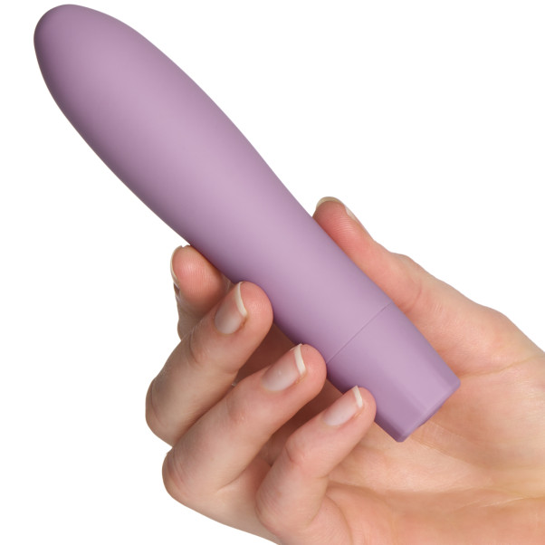 baseks Powerful Mini Vibrator Produktbillede med hånd 50