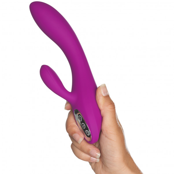 Tracy's Dog Aula G-punkts Rabbit Vibrator Produktbillede med hånd 50