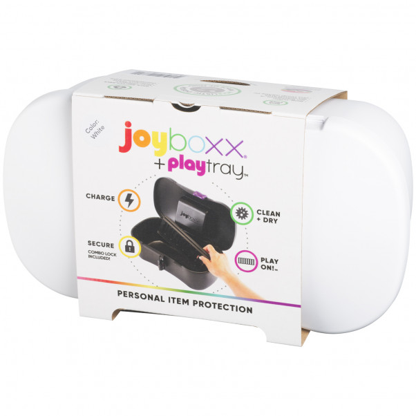 Joyboxx Hygiejnisk Hvid Opbevaringssystem Emballagebillede 90