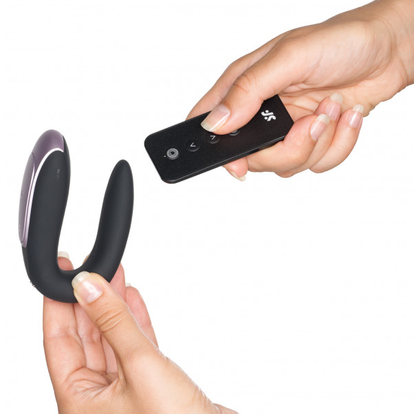 Satisfyer Double Fun App-Styret Par Vibrator Produktbillede med hånd 52