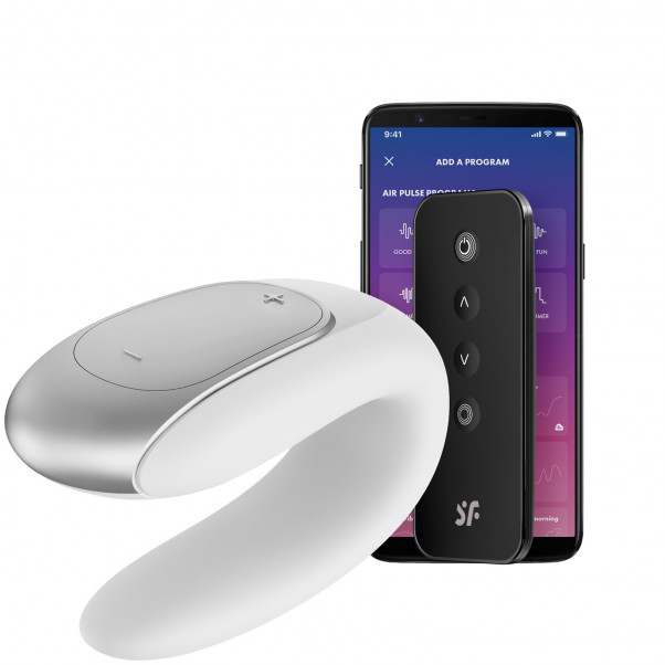 Satisfyer Double Fun App-Styret Par Vibrator Produktbillede med app 2