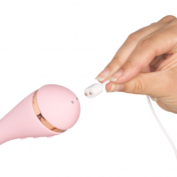 Vush Myth G-Punkts Vibrator Produktbillede med hånd 51
