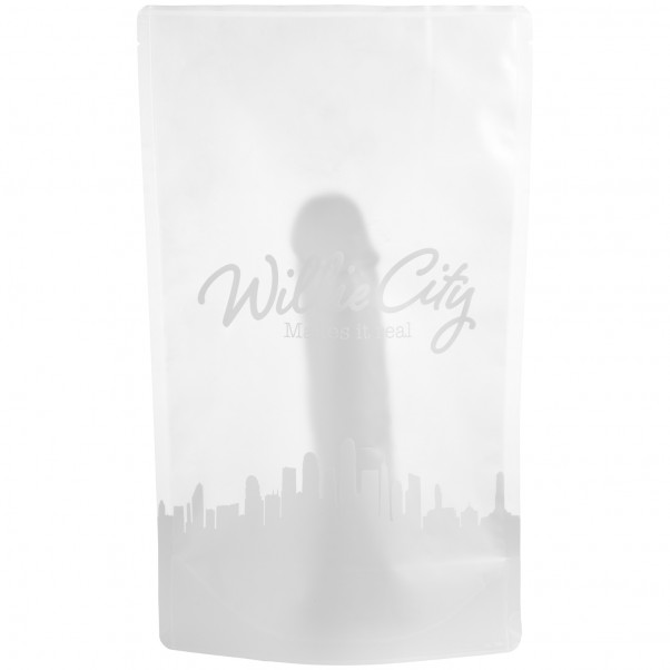 Willie City Realistisk Klar Dildo med Sugekop 22 cm Emballagebillede 90