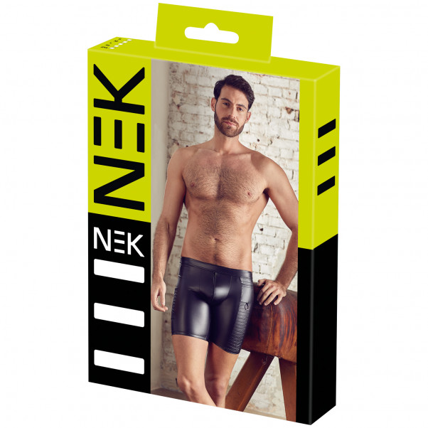 NEK Sorte Matte Shorts Emballagebillede 90
