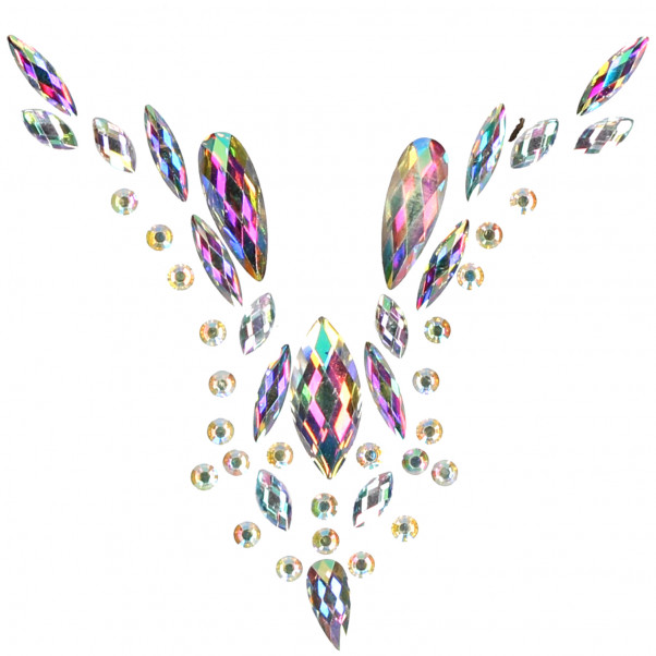 Le Désir Dazzling Deep-V Kavalergang Bling Sticker Produktbillede 2