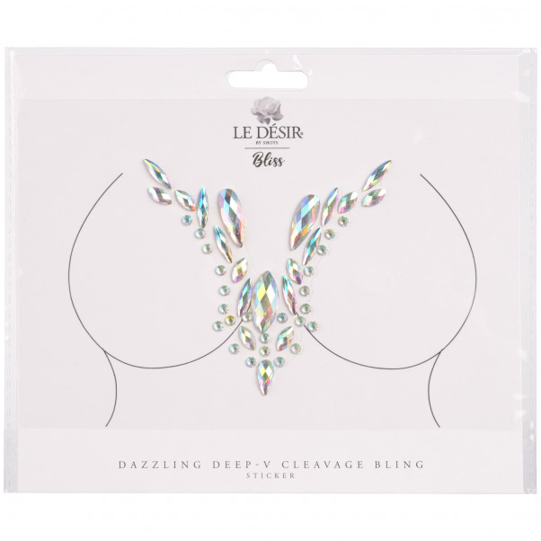 Le Désir Dazzling Deep-V Kavalergang Bling Sticker Emballagebillede 90