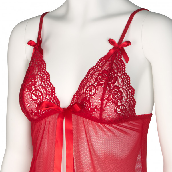 Nortie Gro Rød Blonde Babydoll Sæt Produktbillede 9