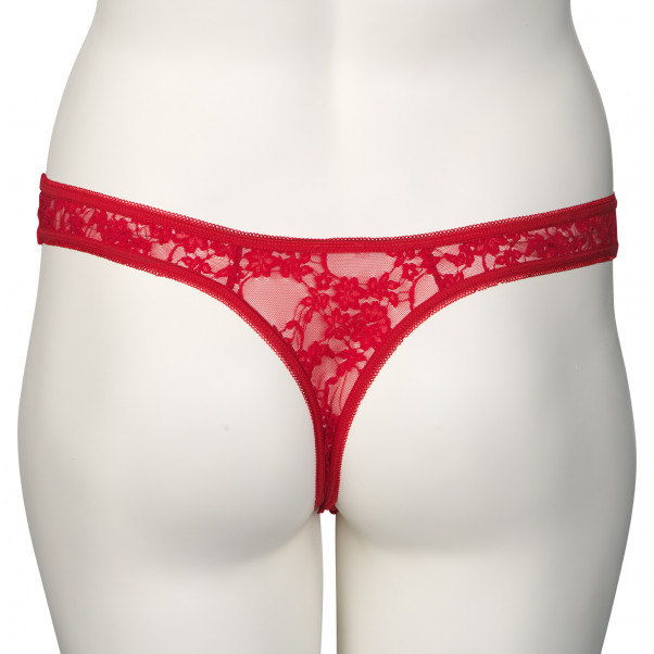 Nortie Siv Bundløs Rød Blonde G-streng Plus Size Produktbillede 8