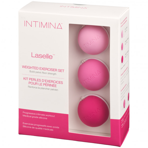 Intimina Laselle Weighted Exerciser Bækkenbundskugle Sæt Emballagebillede 90