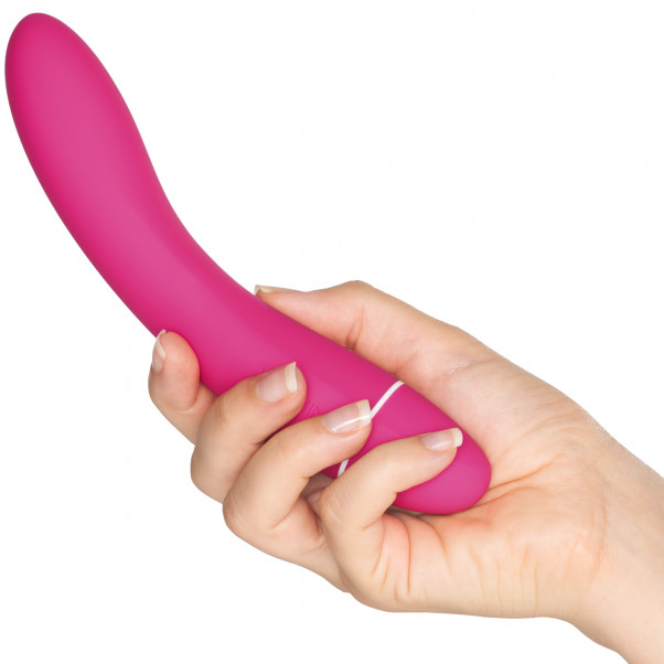 Intimina Raya G-punkts Vibrator Produktbillede med hånd 51