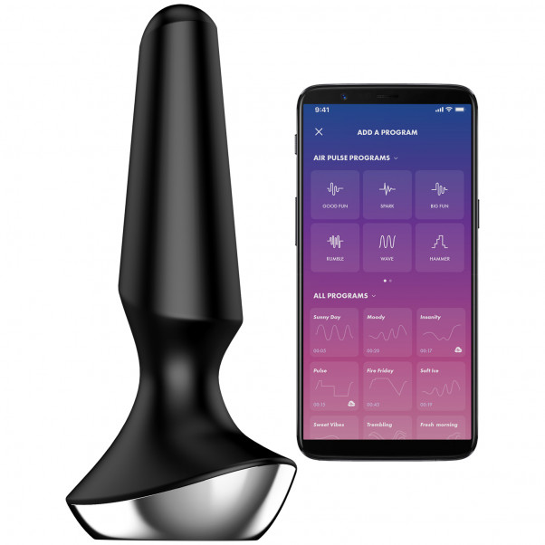 Satisfyer Plug-ilicious 2 Plug Vibrator Produktbillede med app 2