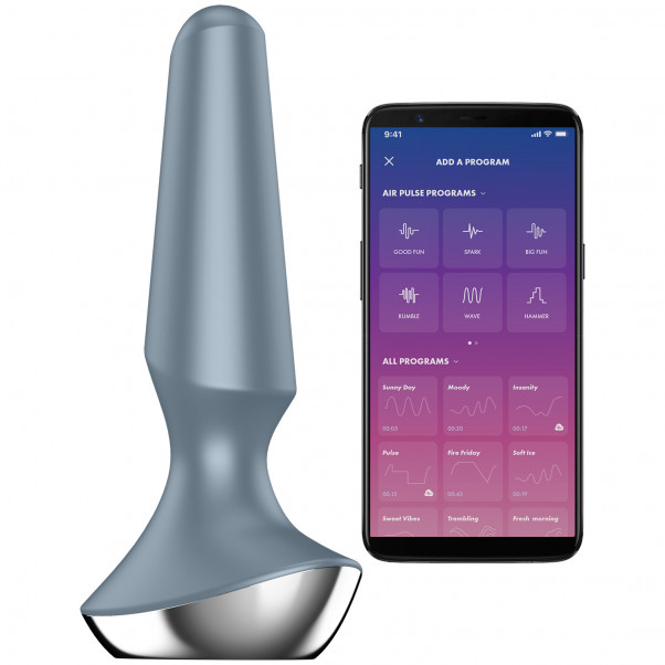 Satisfyer Plug-ilicious 2 Plug Vibrator Produktbillede med app 3