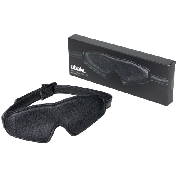 obaie Blød Kunstlæder Blindfold Emballagebillede 90