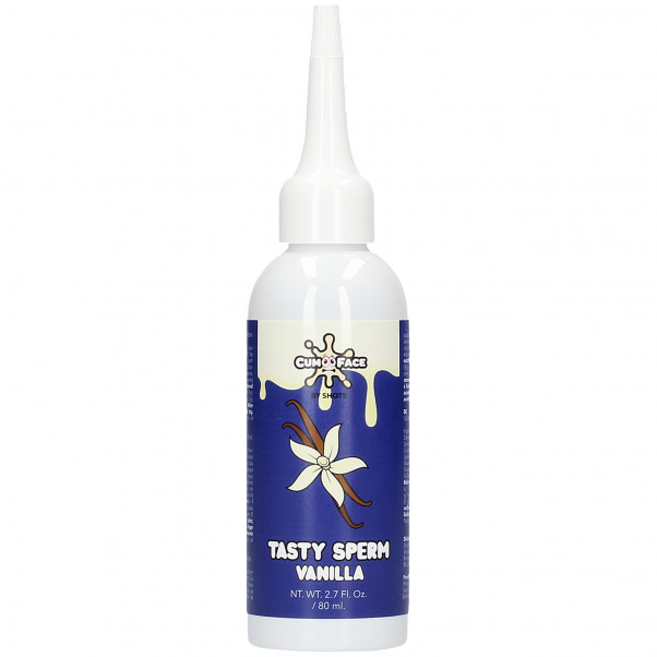 Cum Face Tasty Sperm Væske med Vanilje Smag 80 ml Produktbillede 1