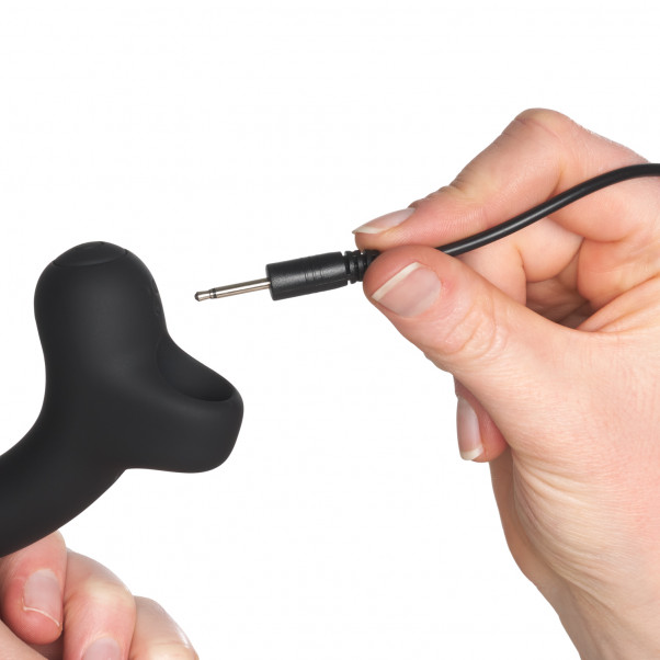 Fifty Shades of Grey Sensation G-punkts Vibrator Produktbillede med hånd 51