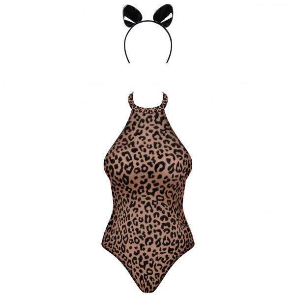 Obsessive Leopard Bodystocking Produktbillede 3