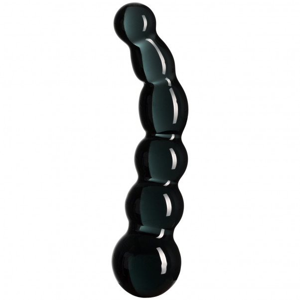 Sinful Black Groove Glas Dildo 17 cm Produktbillede 1