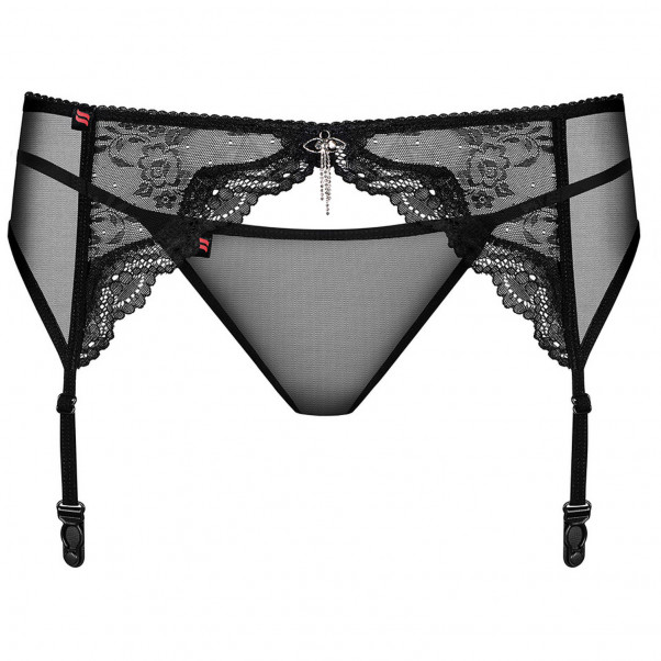 Obsessive Charms Blonde Hofteholder med G-streng Produktbillede 3
