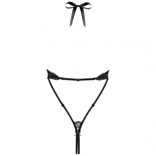 Obsessive Bundløs Teddy med Åben Front Produktbillede 4
